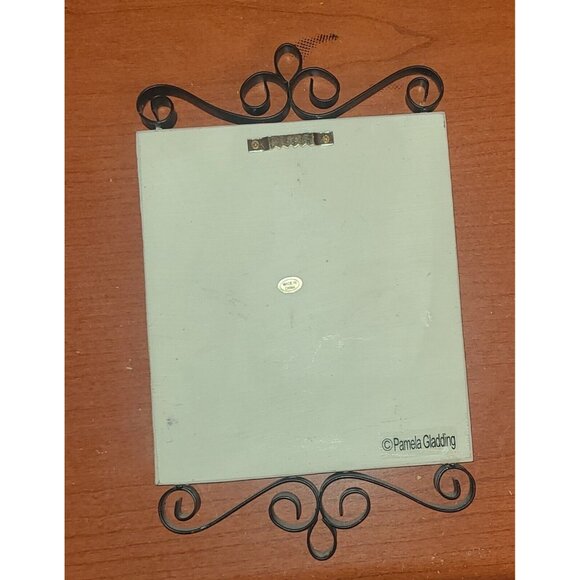 PAMELA GLADDING Ceramic Art Plaque Domaine De Chateau Bellevuie Chevalier... - Picture 2 of 4